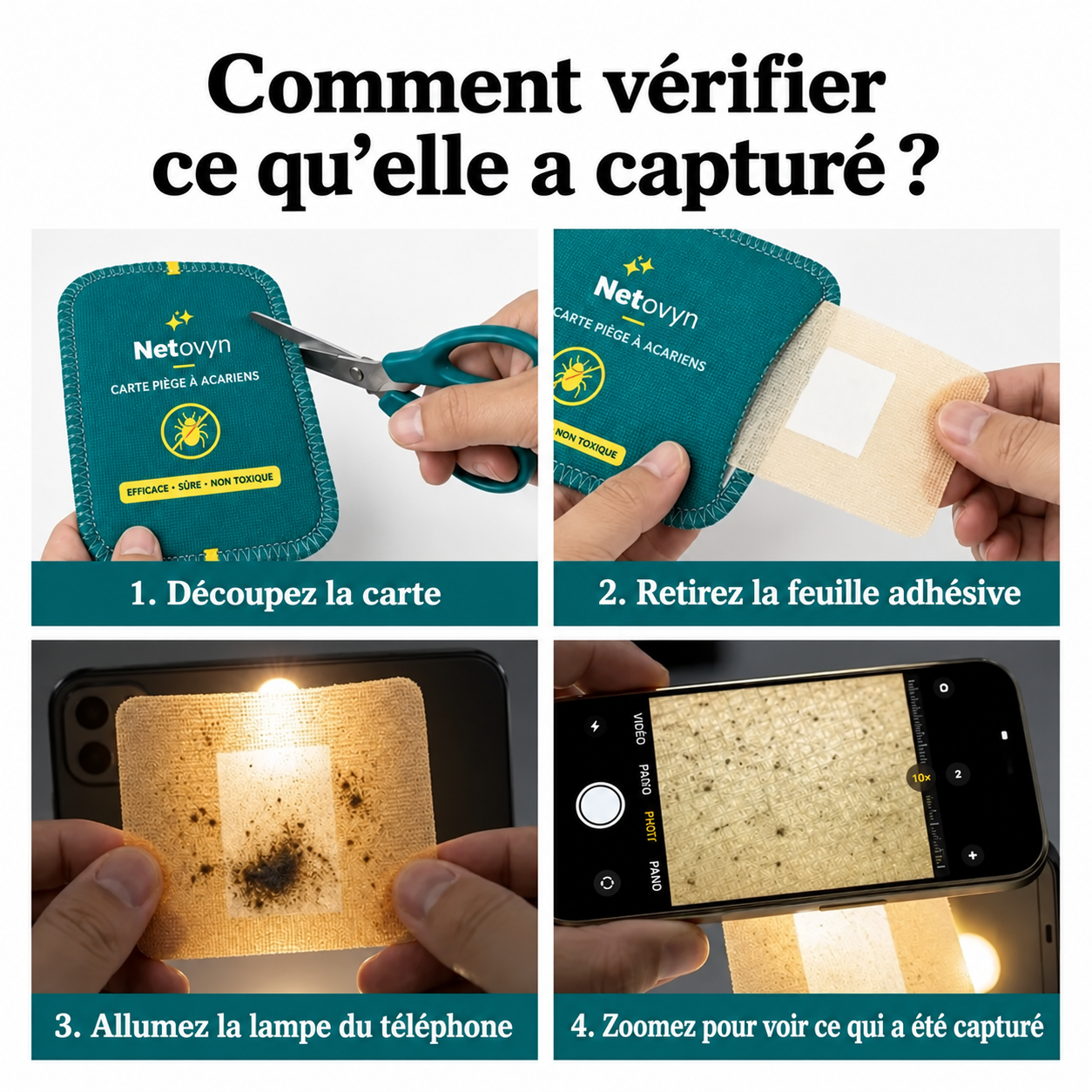 CaptureCards — Dust Mite Traps